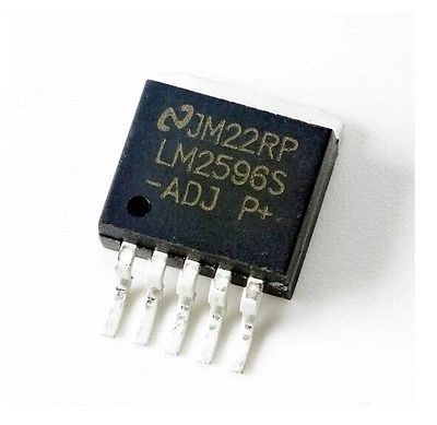 رگولاتور سوئچینگ ولتاژ متغیر lm2596-SMD